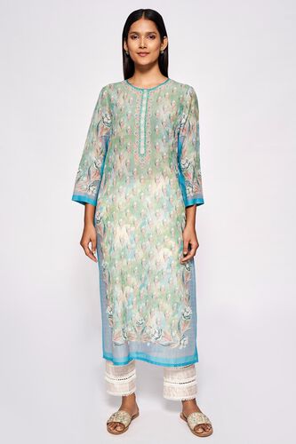 1 - Kusha Kurta – Blue, image 1