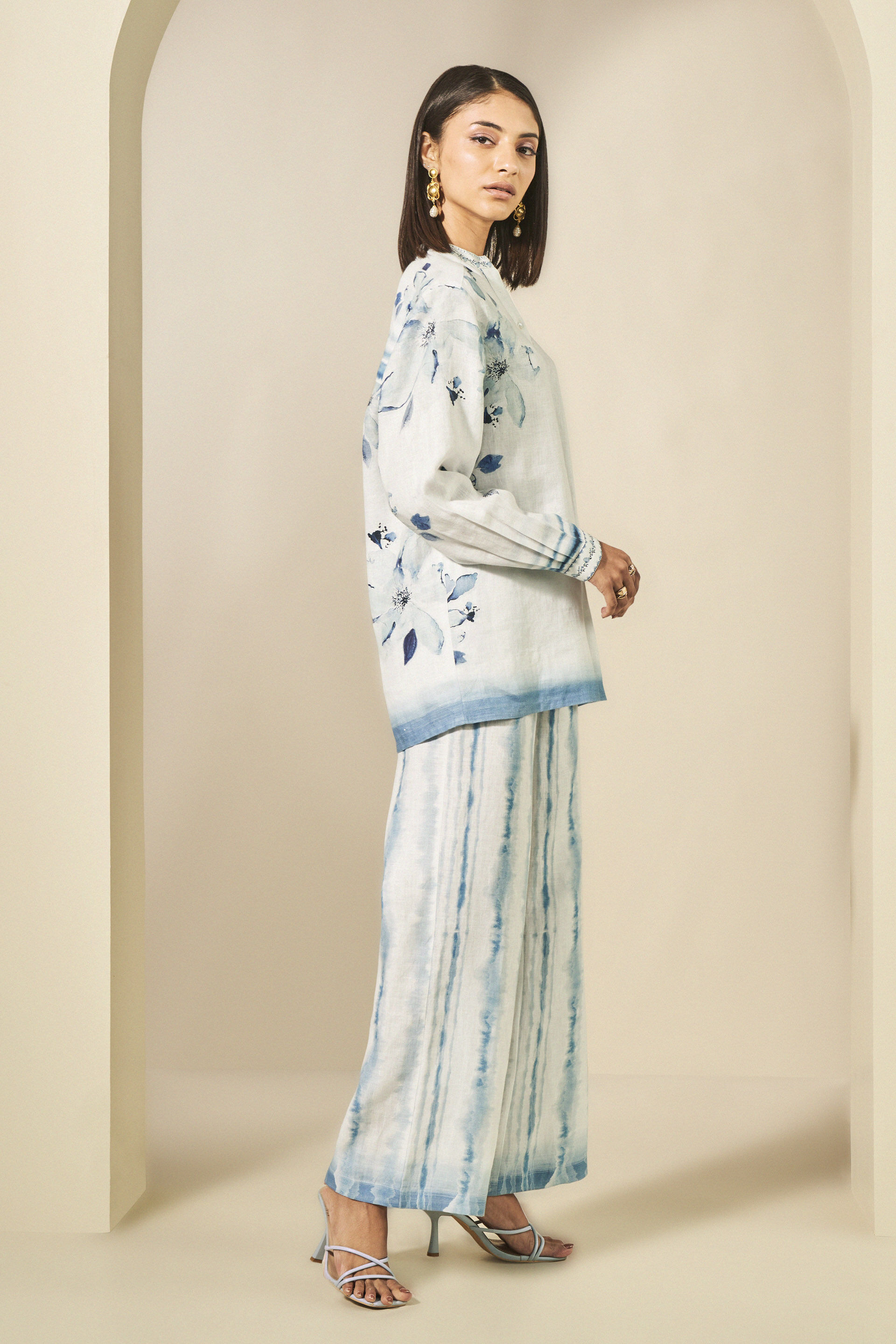 Kylo Hemp Coord  - Blue