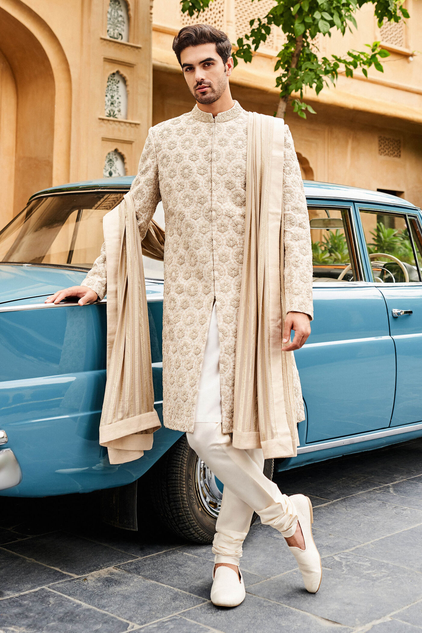Farzad Sherwani - Off White