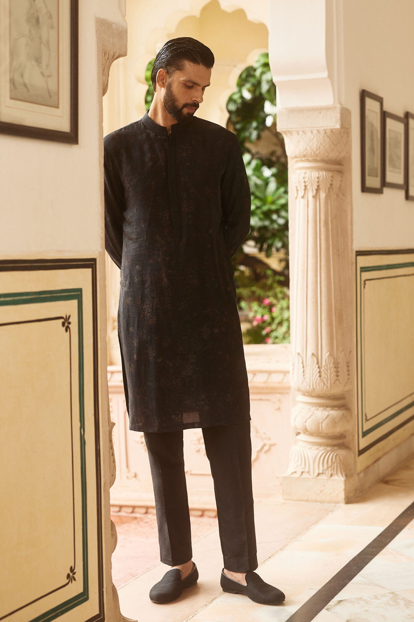 Samit Kurta - Black
