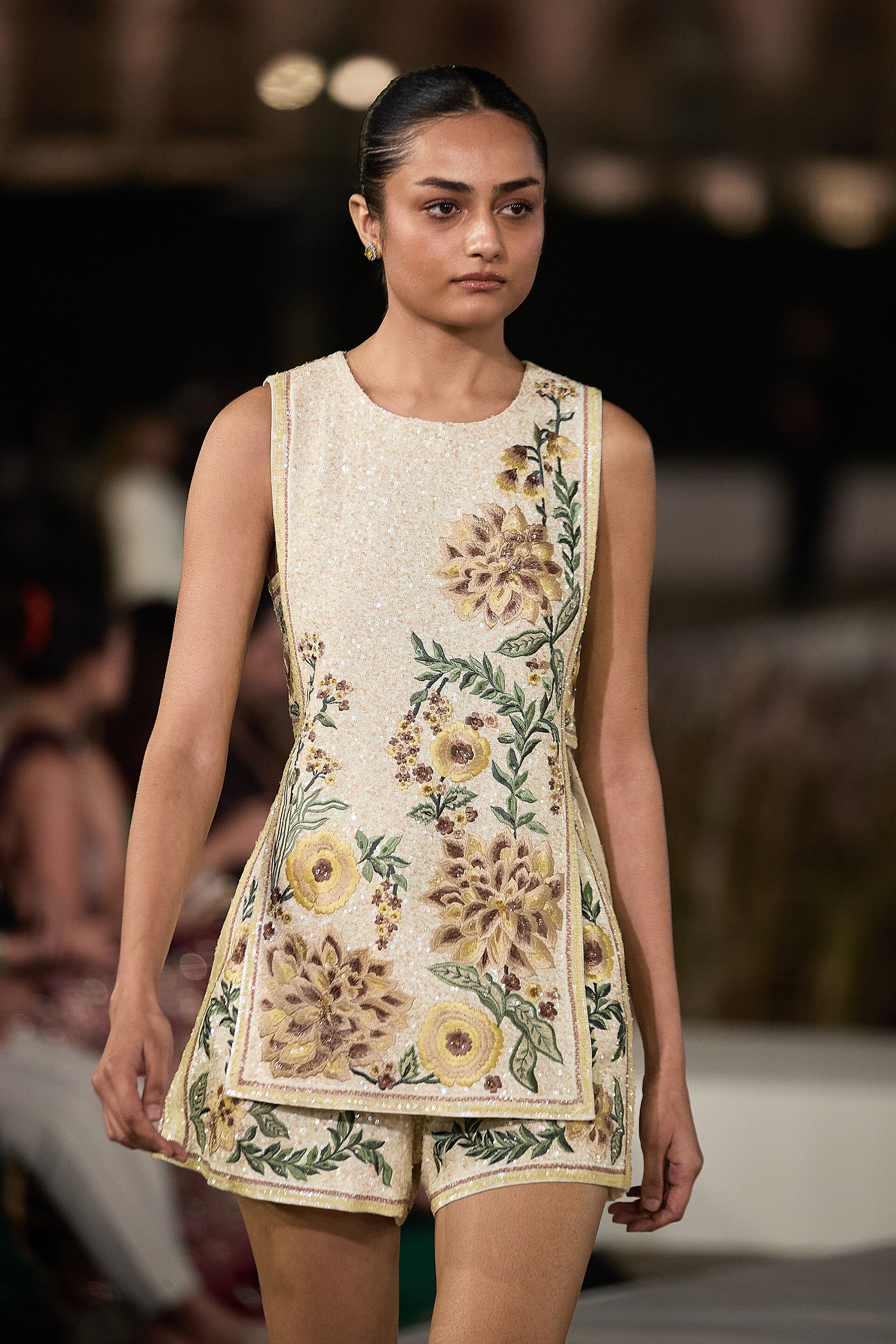 Meadowfern Embroidered Co-ord - Ivory