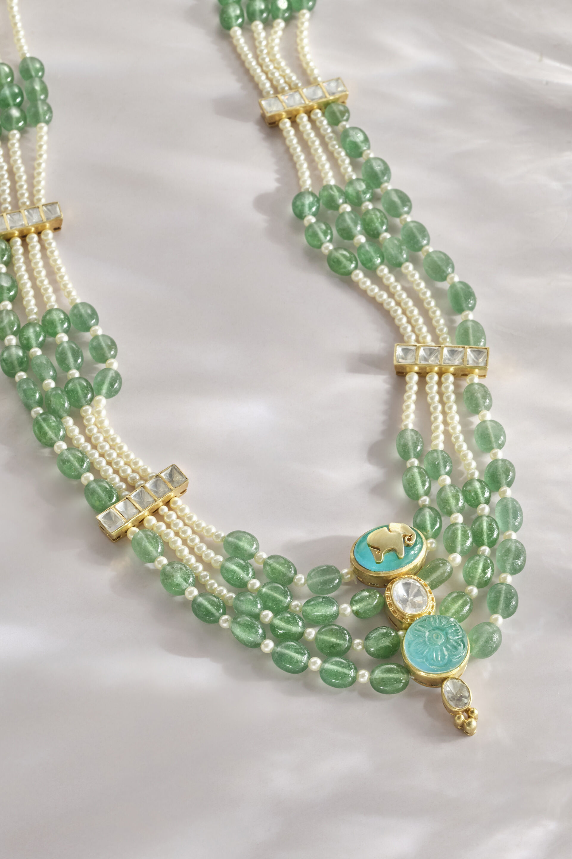 Haathi Mohar Layered Necklace