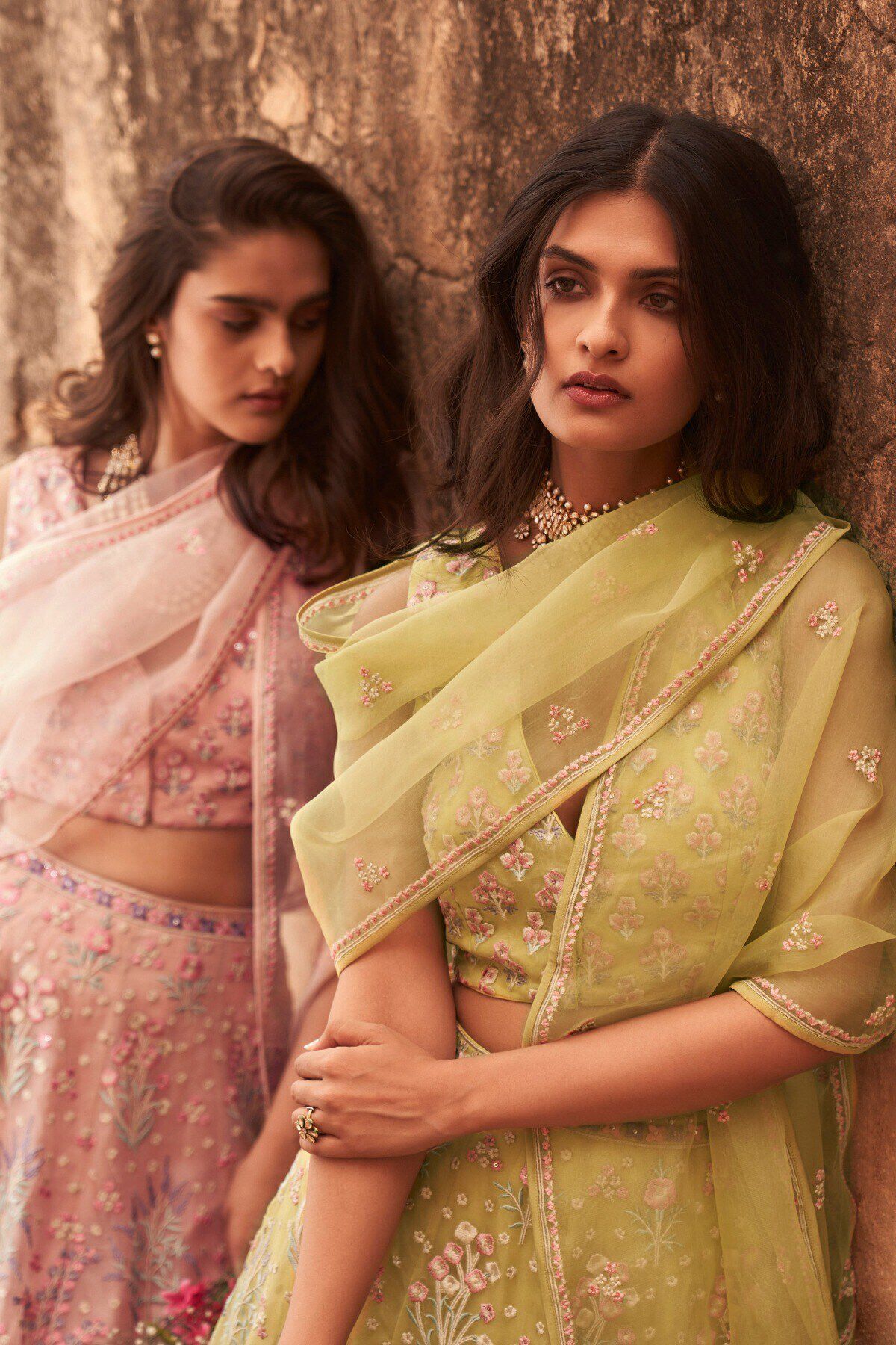 5 - Yaruhi Crop Top & Skirt Set &ndash; Lime, image 5
