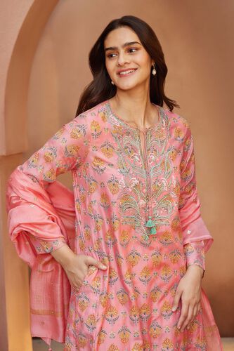 Aritri Suit Set, Pink, image 4