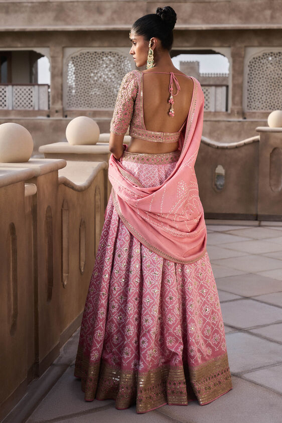 Nura Lehenga, Blush, image 2