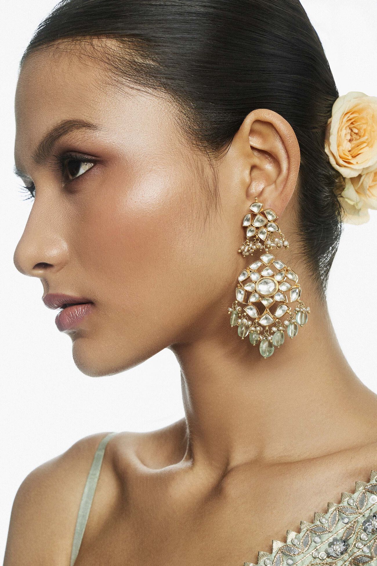Fairuzah Earrings, , image 2