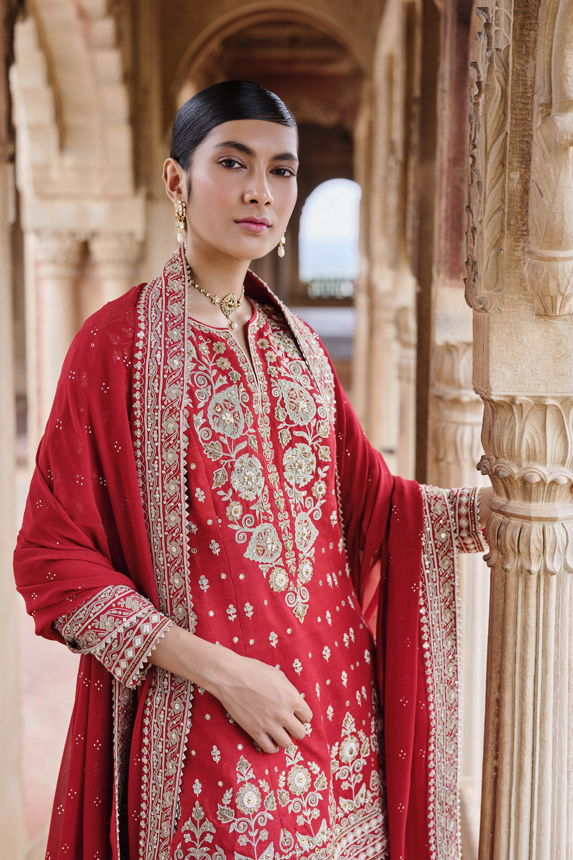 Silk suit sets online new arrivals
