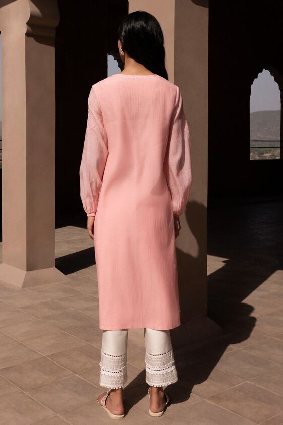 2 - Aavya Kurta – Blush, image 2