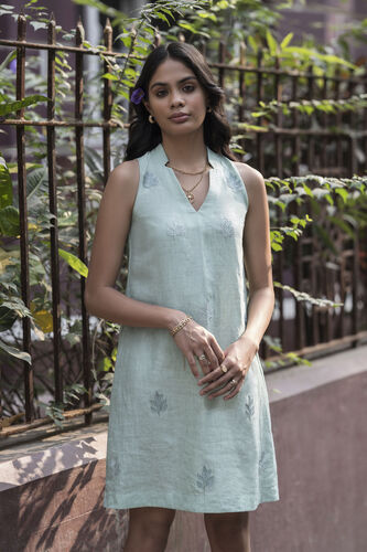 Frond Dress - Sea Green, Sea Green, image 1
