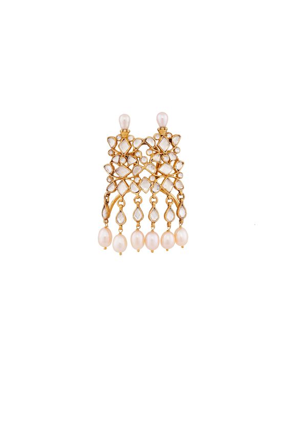 1 - Crystal Hair Broach, image 1