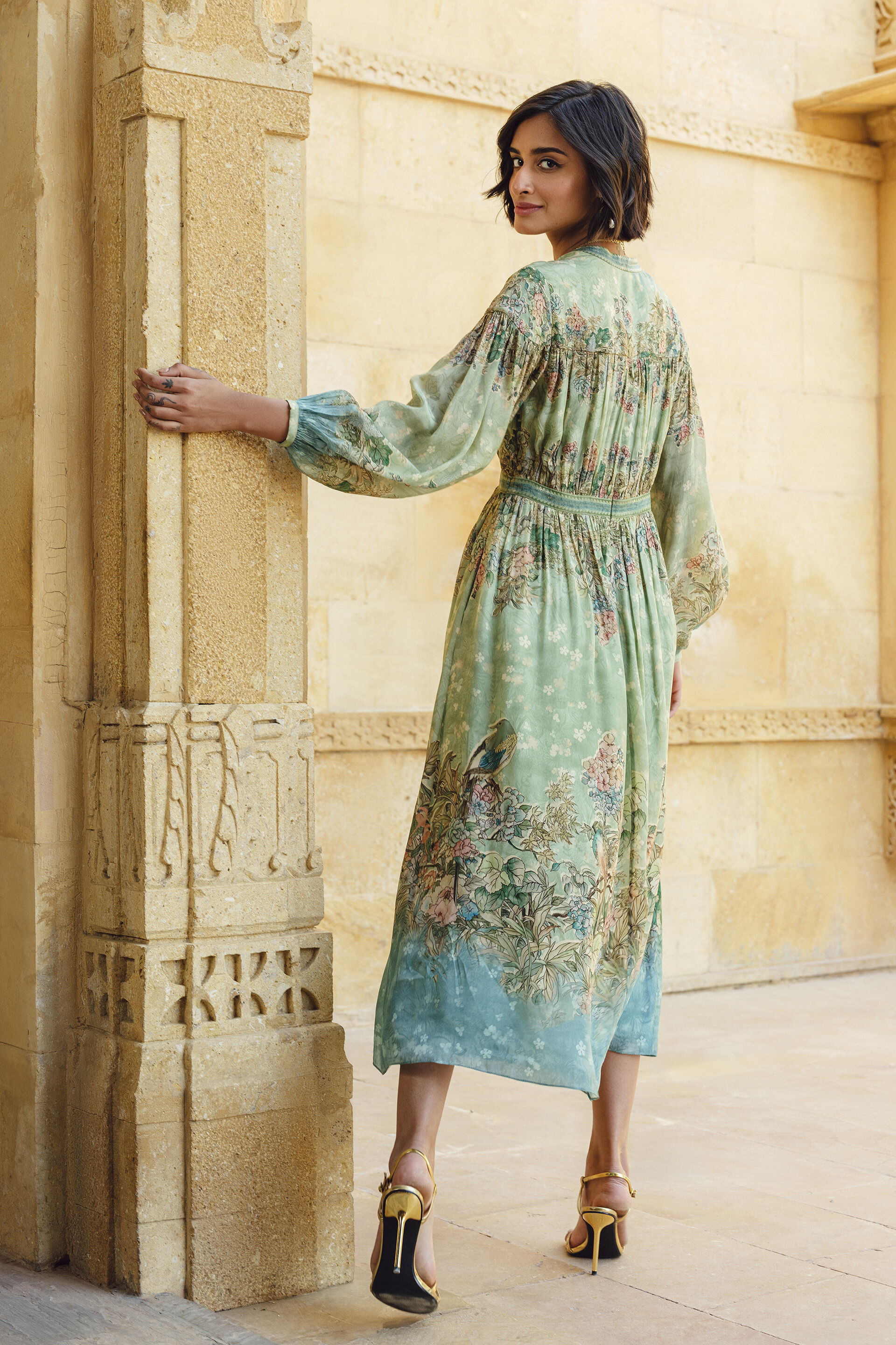Palesa Dress - Sage, Sage, image 3