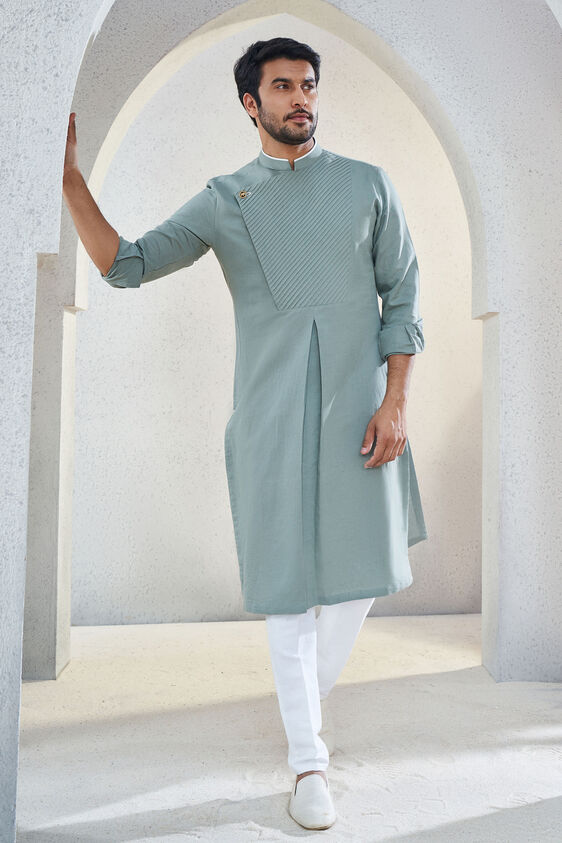 Faris Kurta, Olive, image 4
