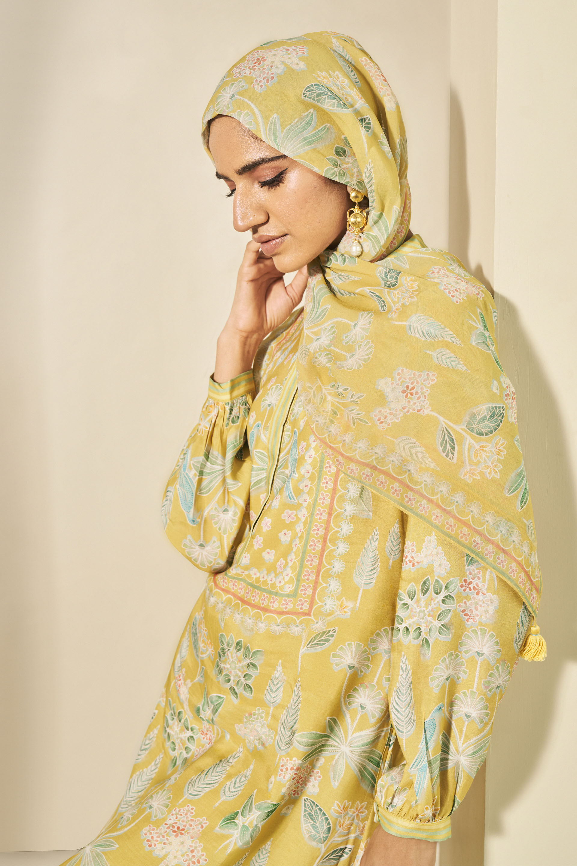 Sarinah Scarf - Yellow