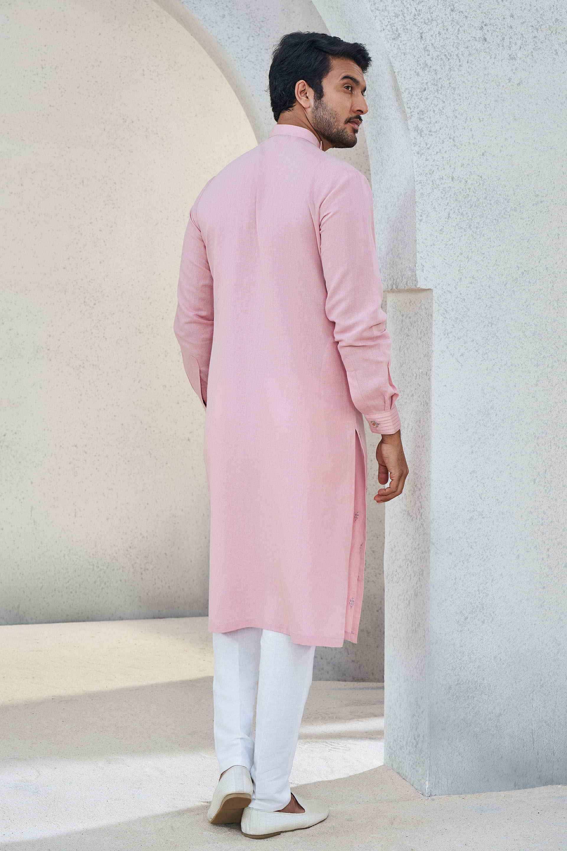 Naksh Kurta - Rose Wood, Rosewood, image 3