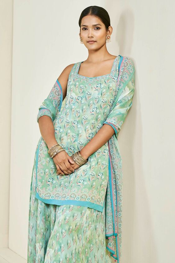 5 - Fahima Sharara Set – Blue, image 5