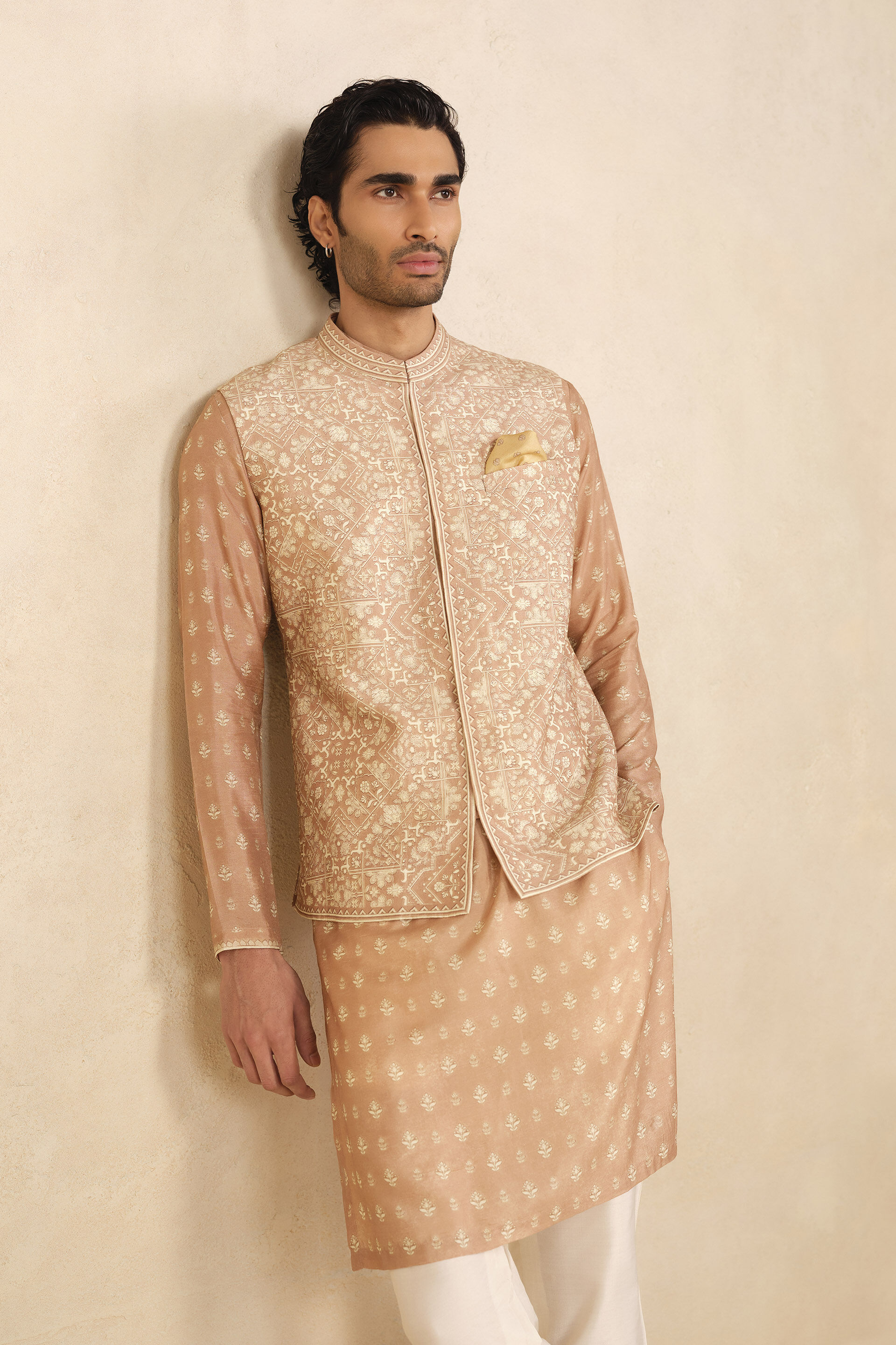 Taran Nehru Jacket - Blush, Blush, image 4