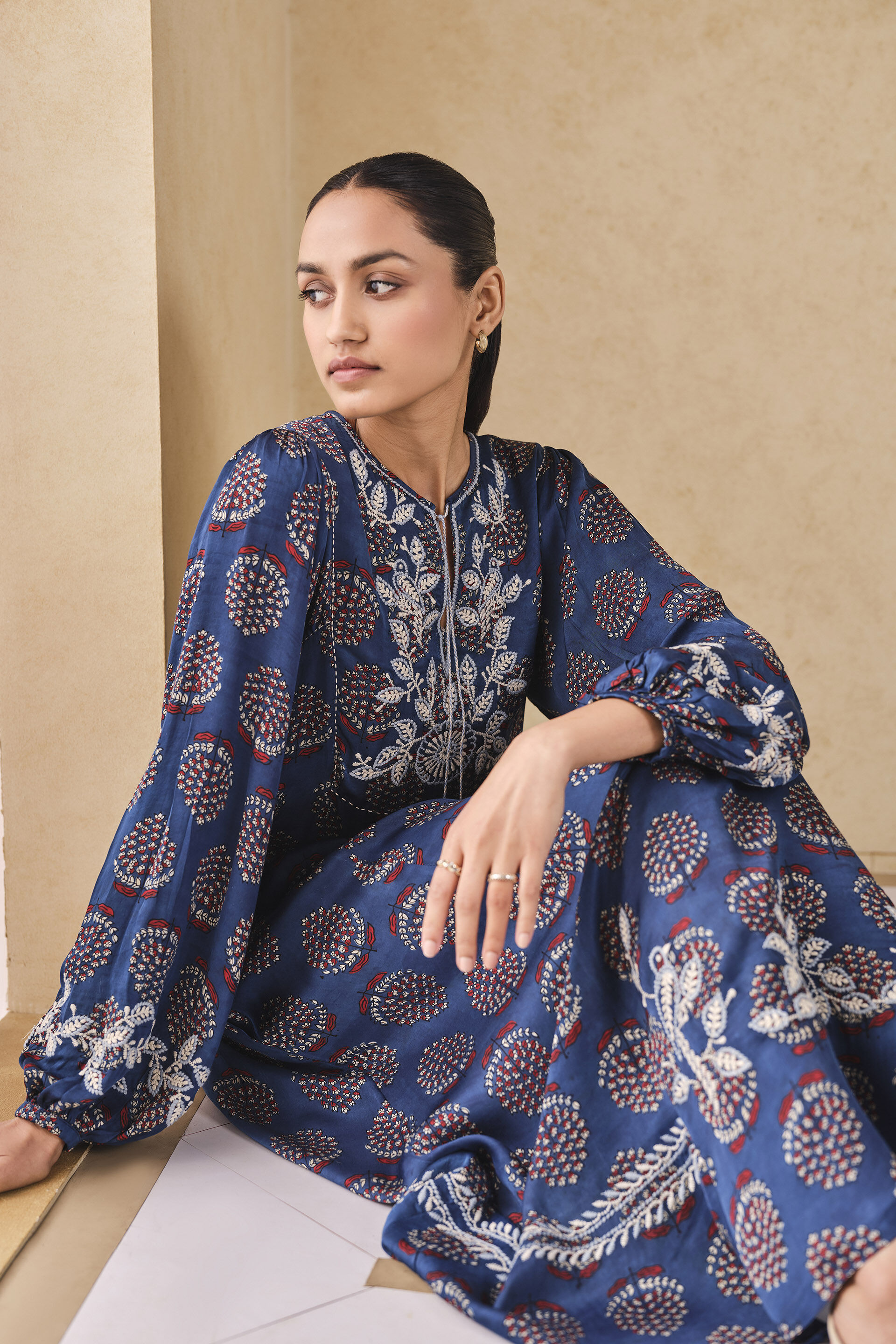 New ajrak dress designs deals