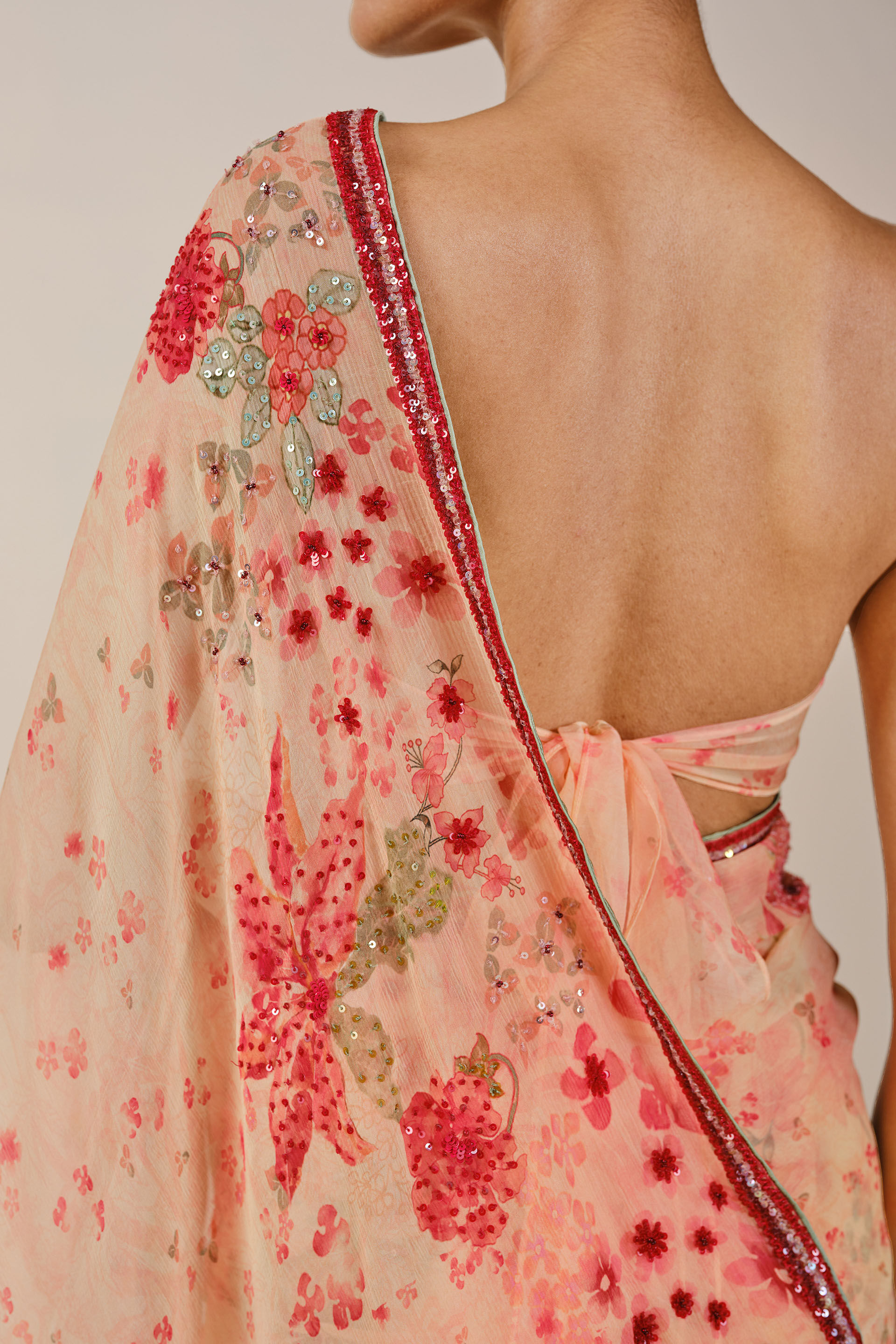 Efron Saree - Blush, Blush, image 5