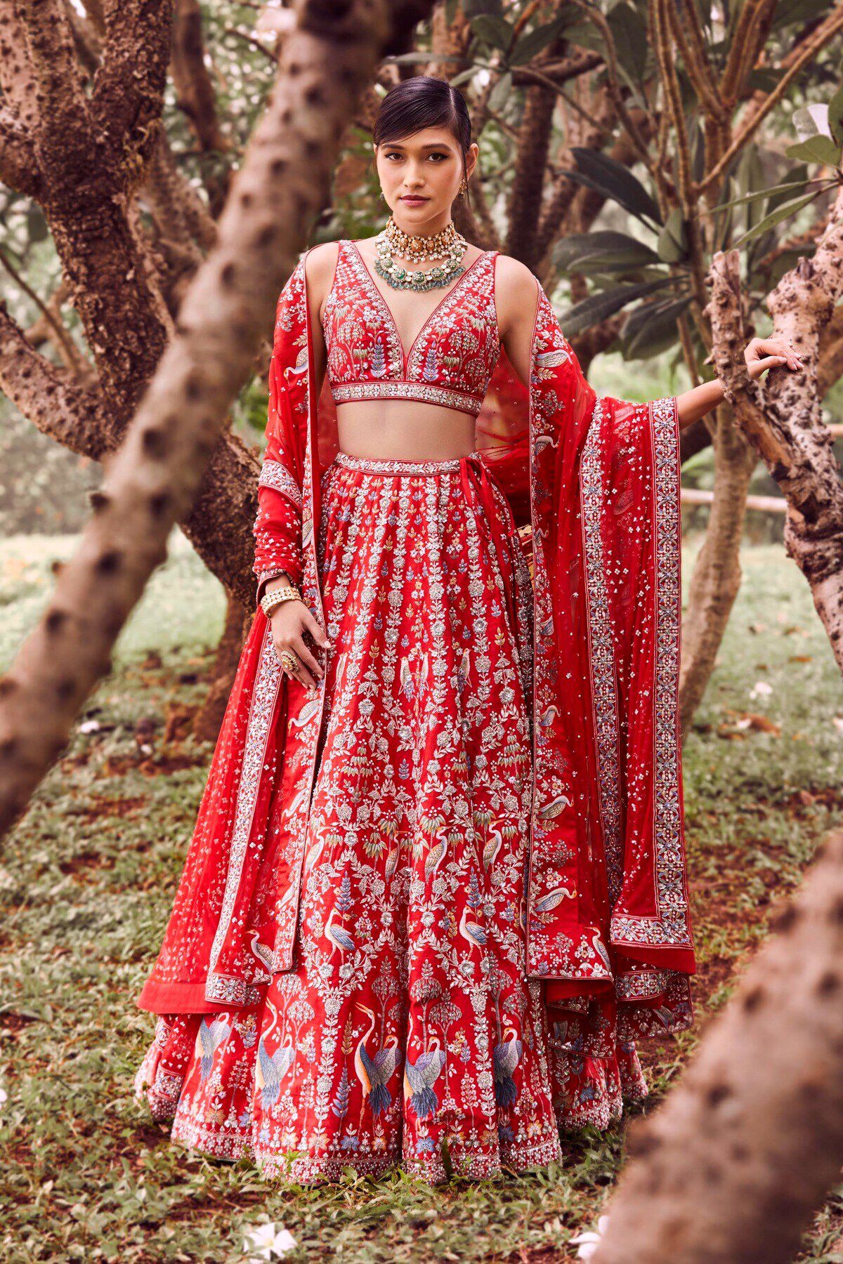 Designer Red Bridal Lehengas And Where To Buy Them From