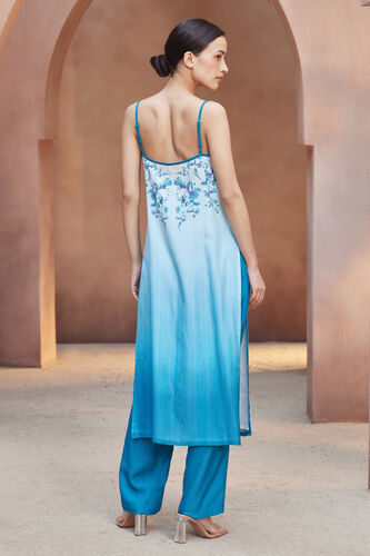 Alani Kurta Set, Blue, image 3