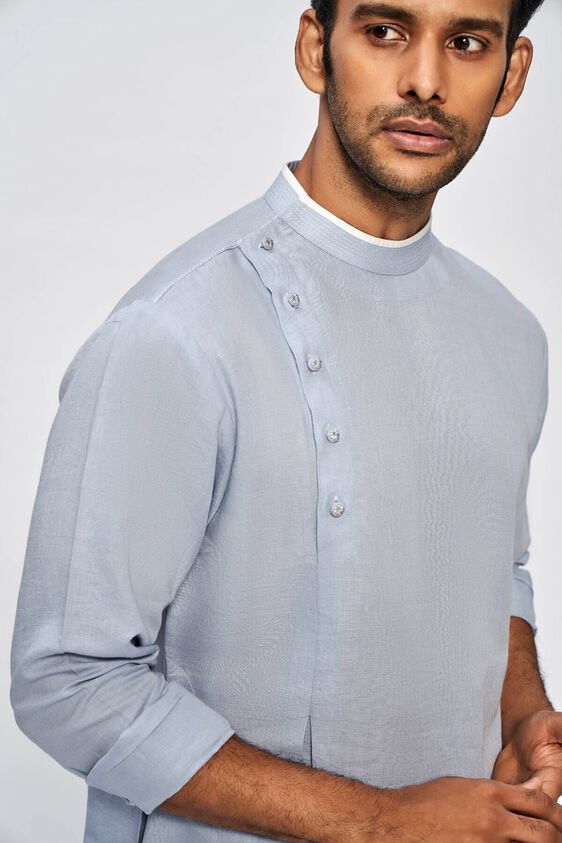 5 - Edhas Kurta – Powder Blue, image 5