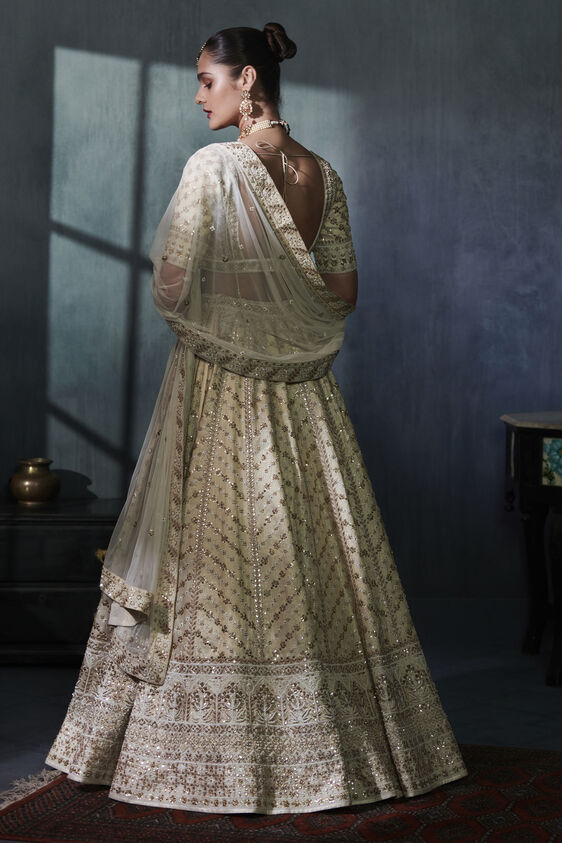 Ananta Lehenga Set – Gold, Gold, image 2