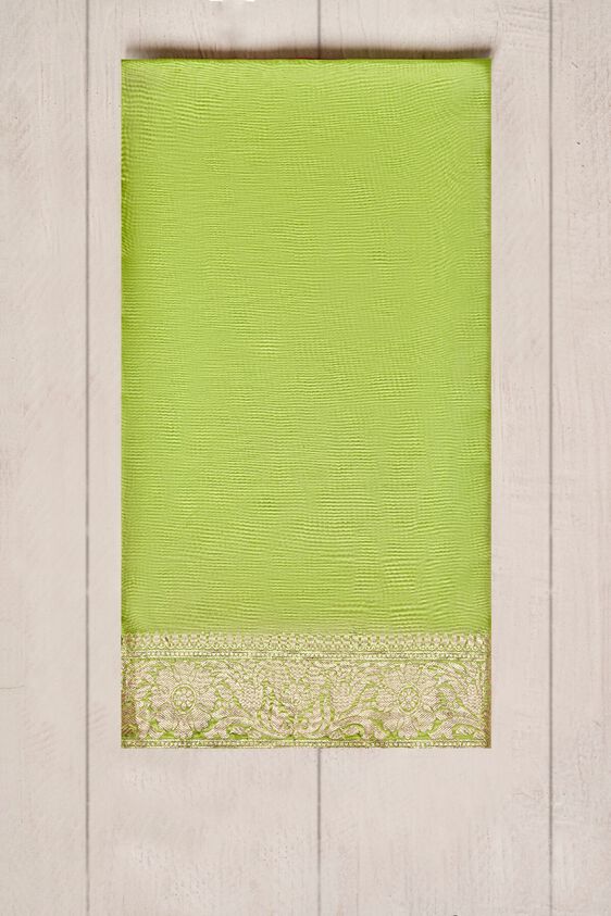 5 - Deebasri Saree Set - Lime, image 5