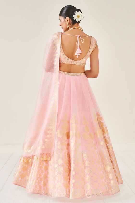 3 - Amari Lehenga Set - Blush, image 3