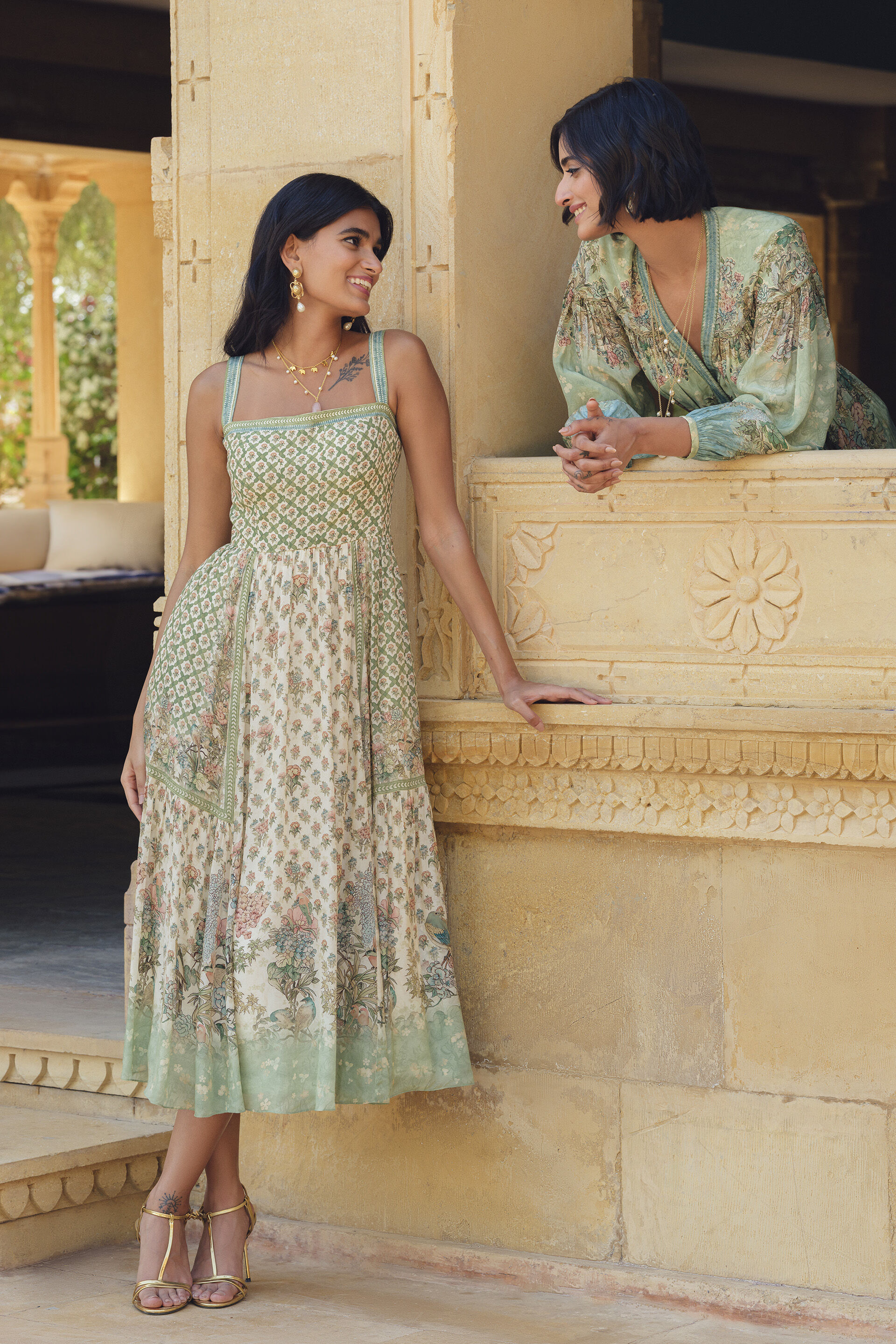 Palesa Dress - Sage, Sage, image 4