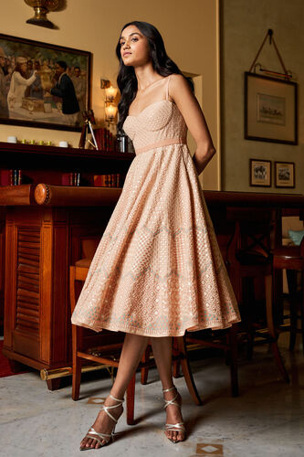 Rafah Dress - Beige, Beige, image 2