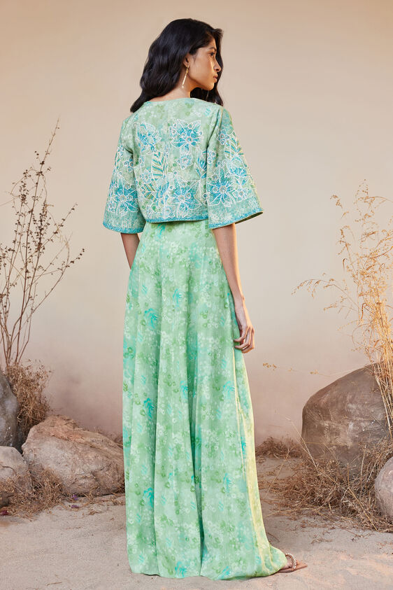 Aneeza Jacket Set - Sage, Sage, image 8