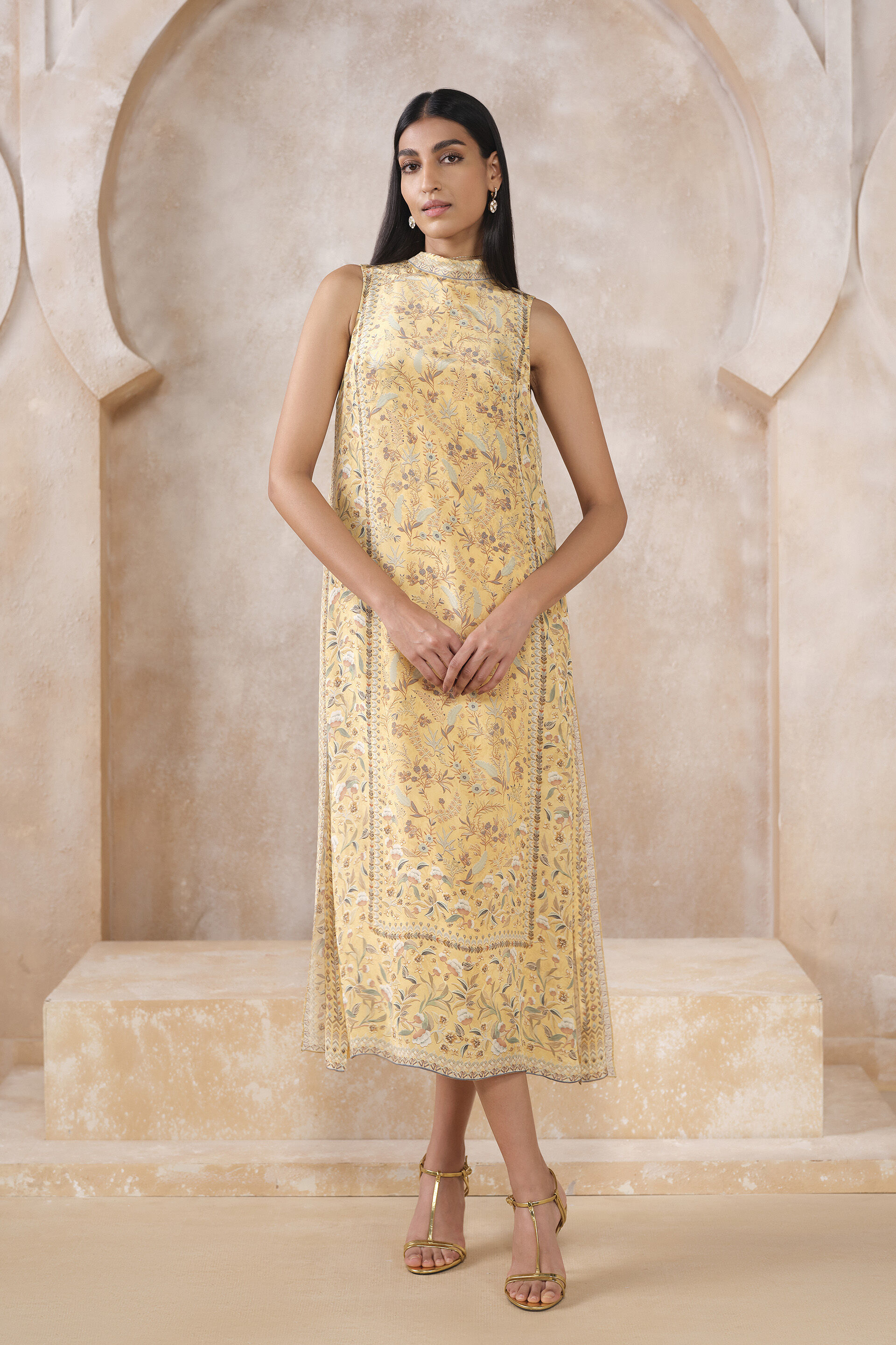 Mavis Dress - Yellow