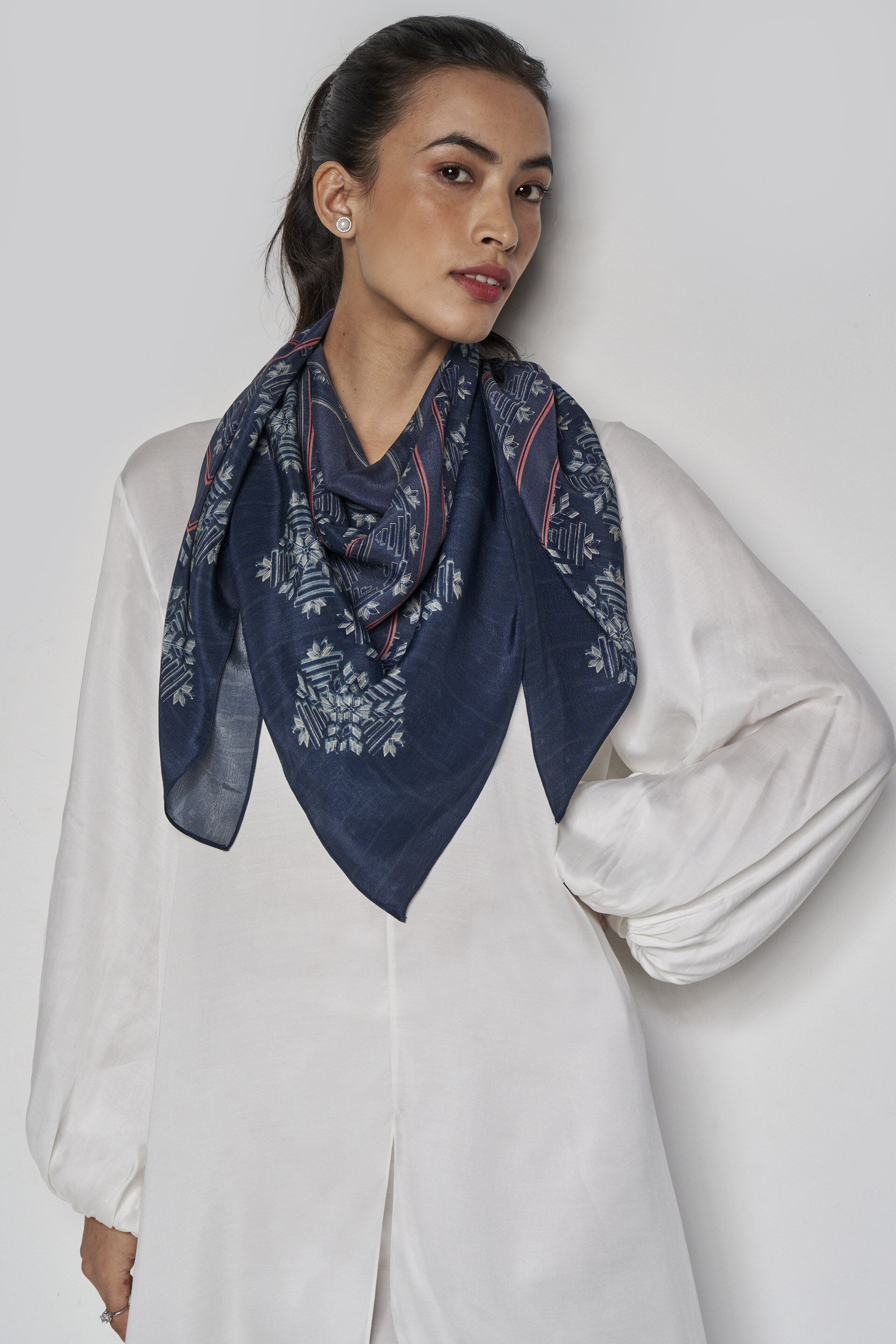 Shezan Scarf Blue