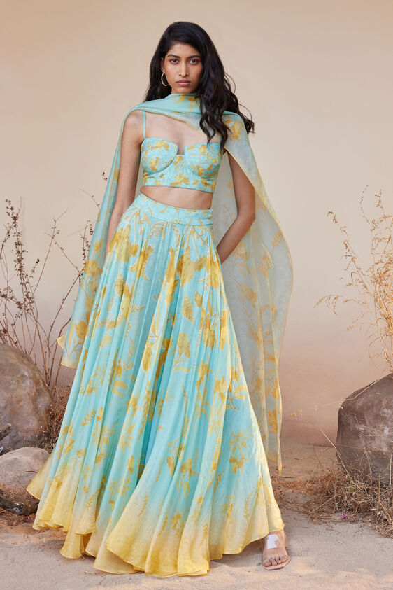 Sama Dupatta - Aqua, Aqua, image 2