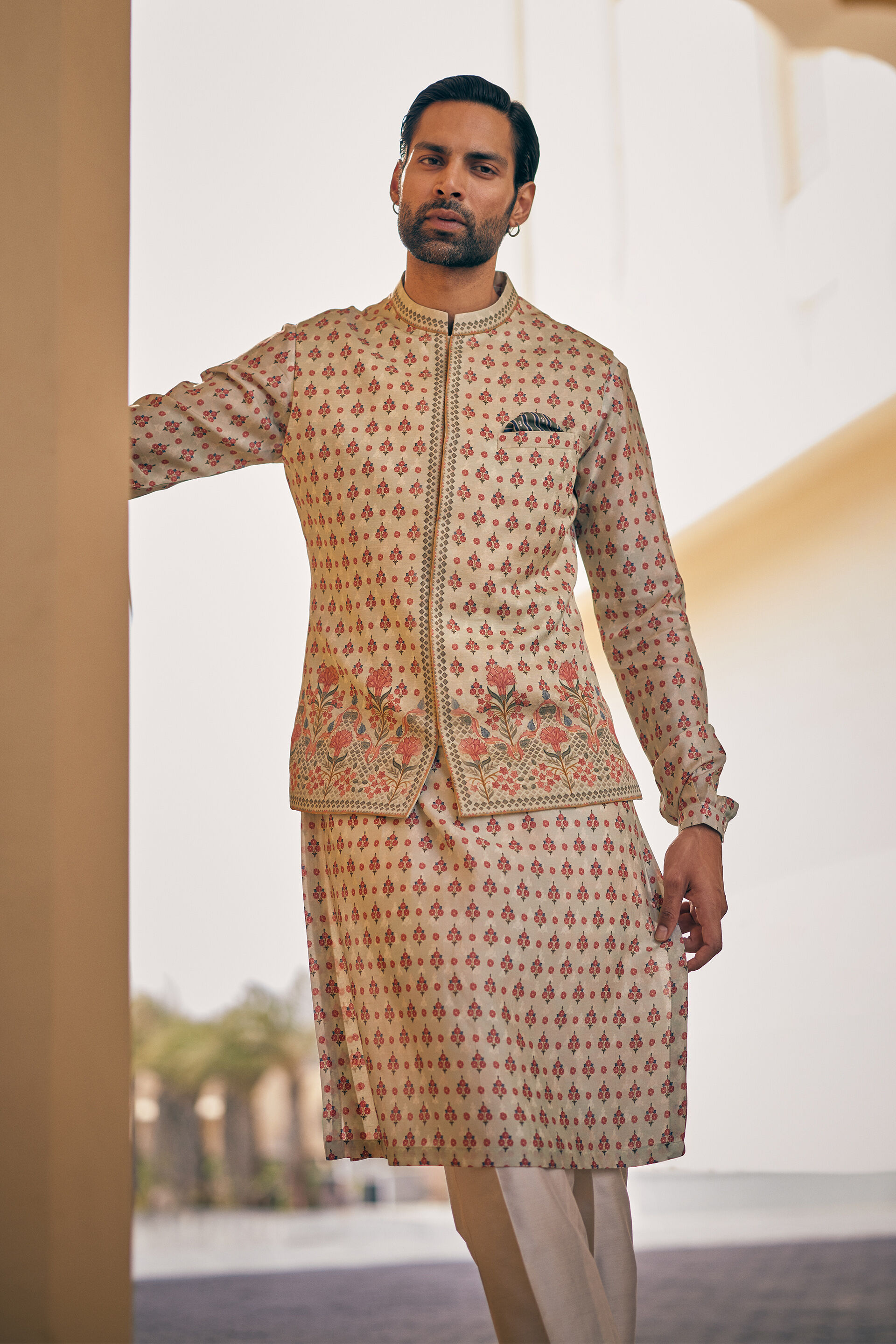 Arit Nehru Jacket - Sage, Sage, image 4