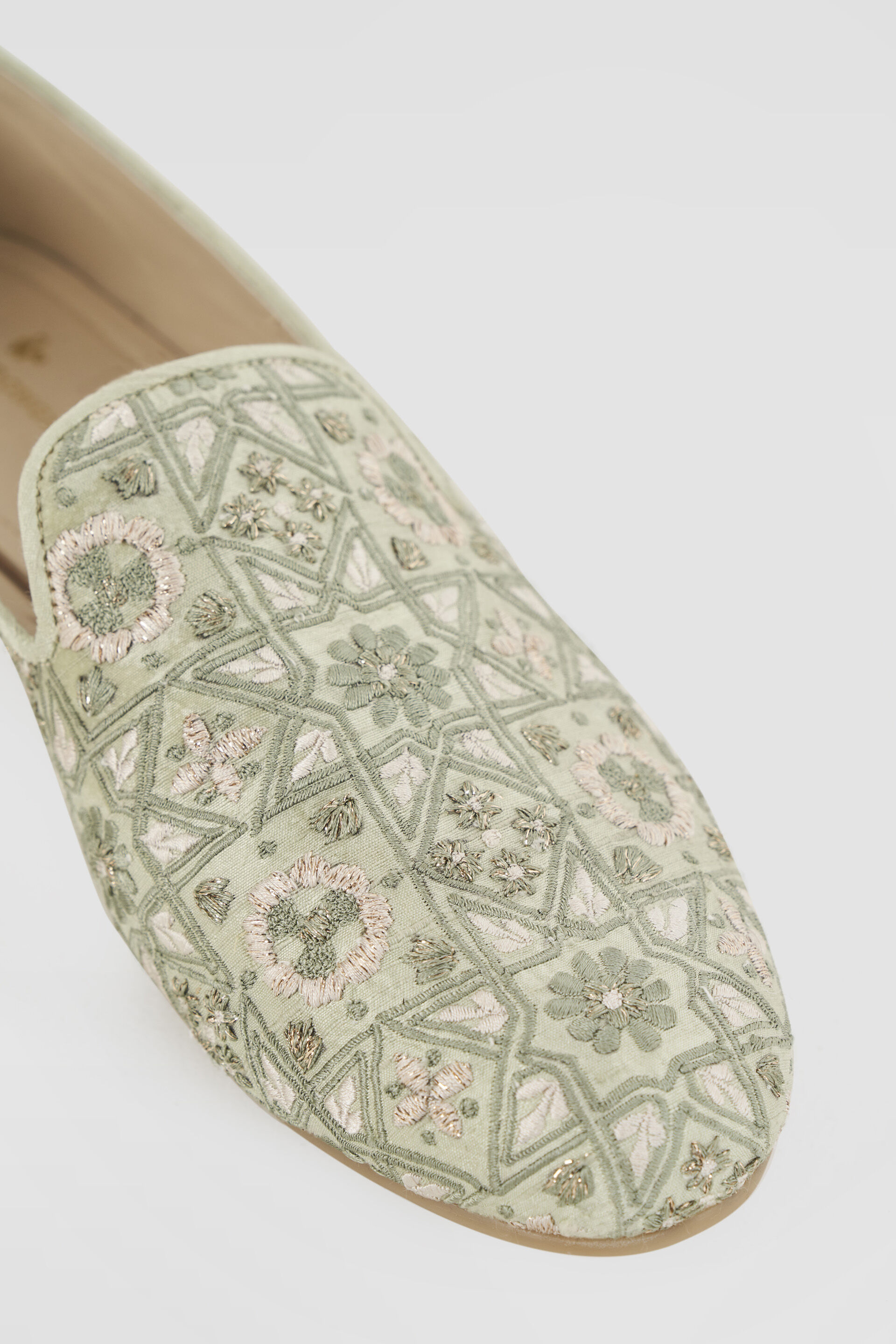 Buy Sani Shoes Sage Green for Men Online from Anita Dongre