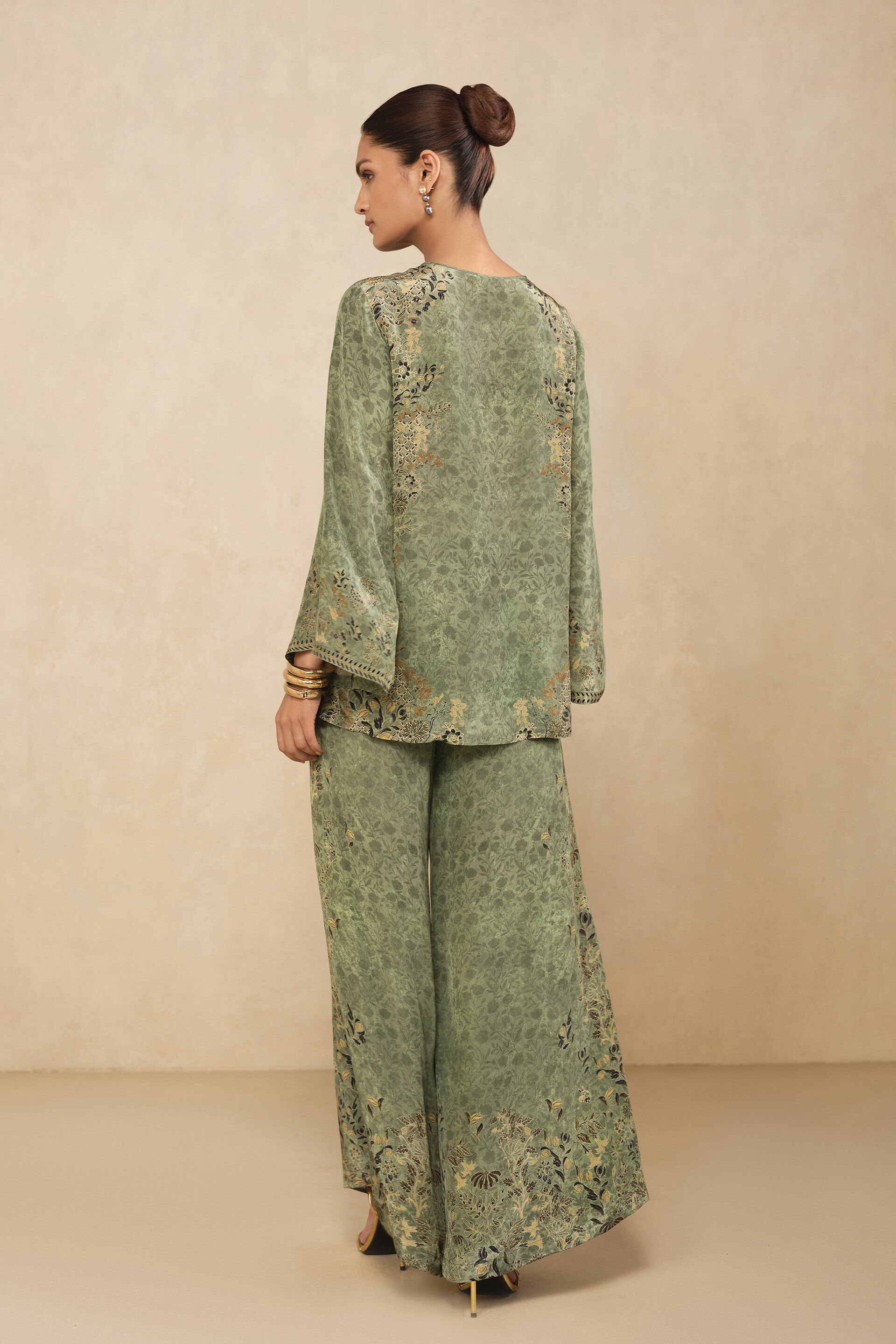 Palazzo Set - Sage