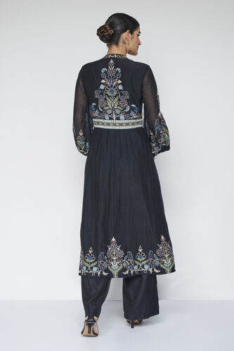 Balsam Hand-embroidered SEWA Mul Suit Set, Black, image 4