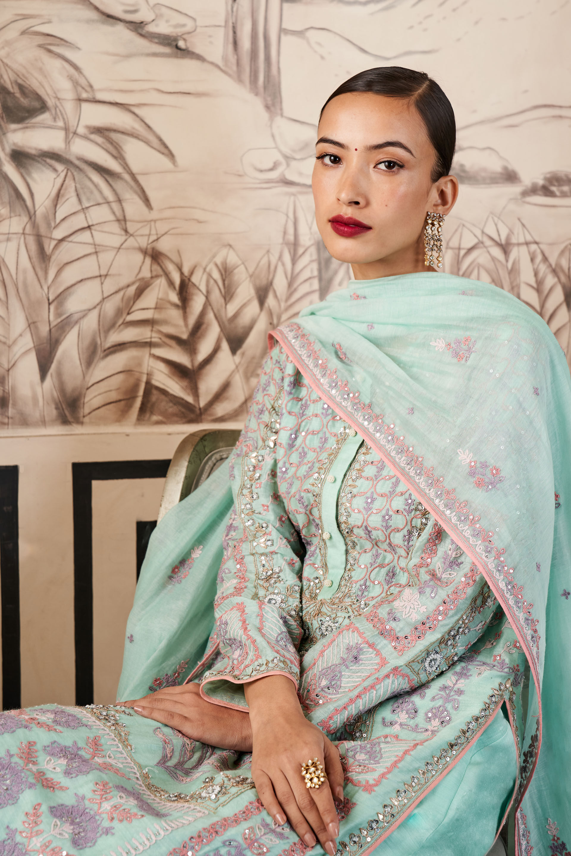 Rooma Suit Set-Sage, Sage, image 4