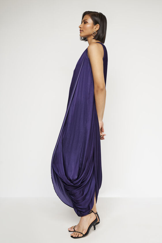Jules Dhoti Dress, Purple, image 2