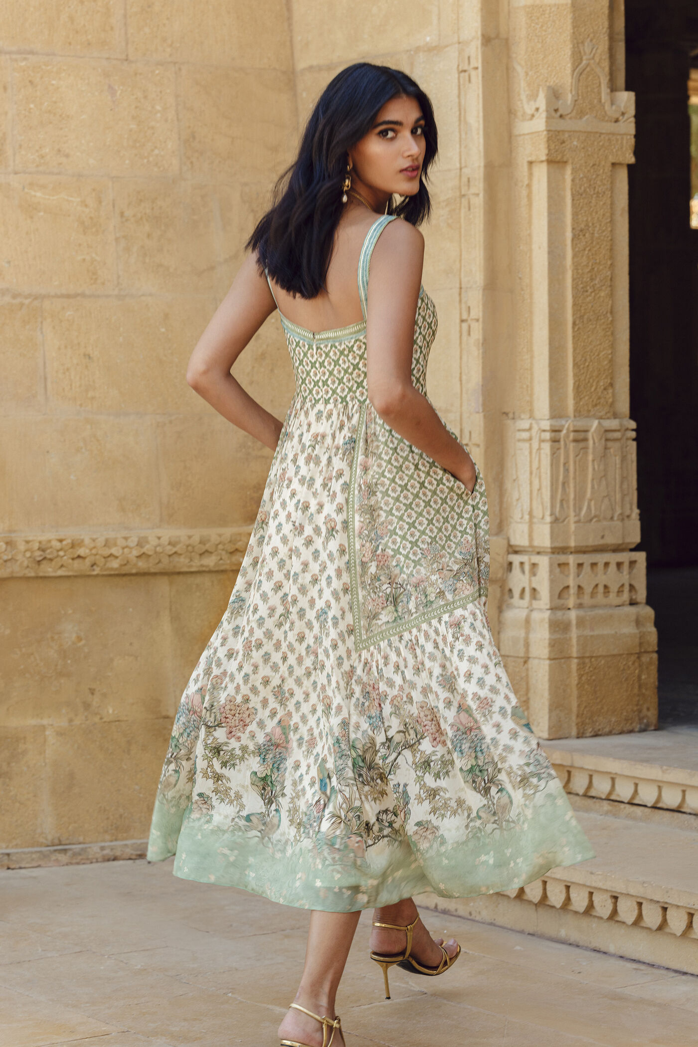 Loraina Dress - Sage Loraina Dress - Sage