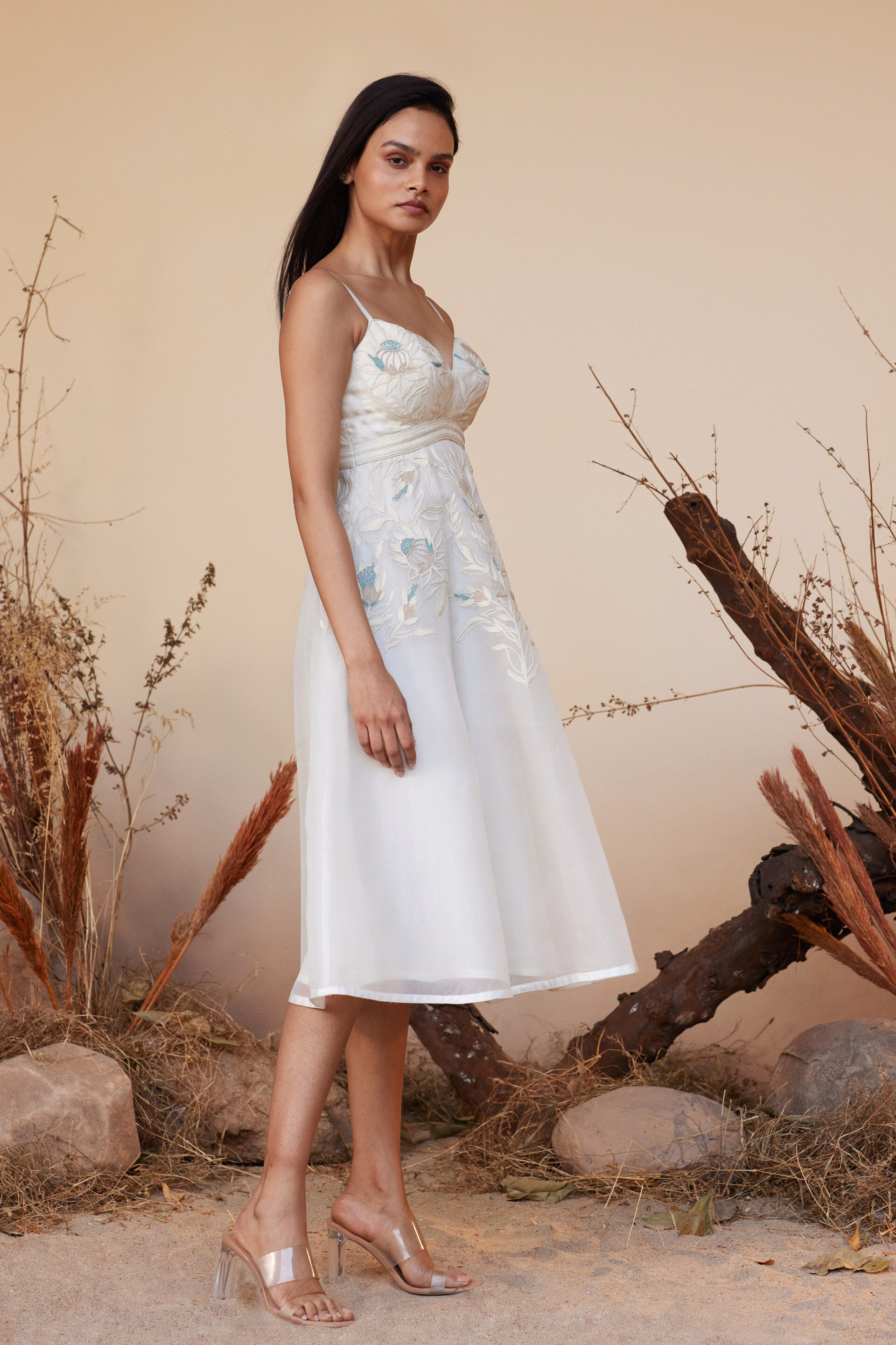 Safwa Dress - Natural, Natural, image 2