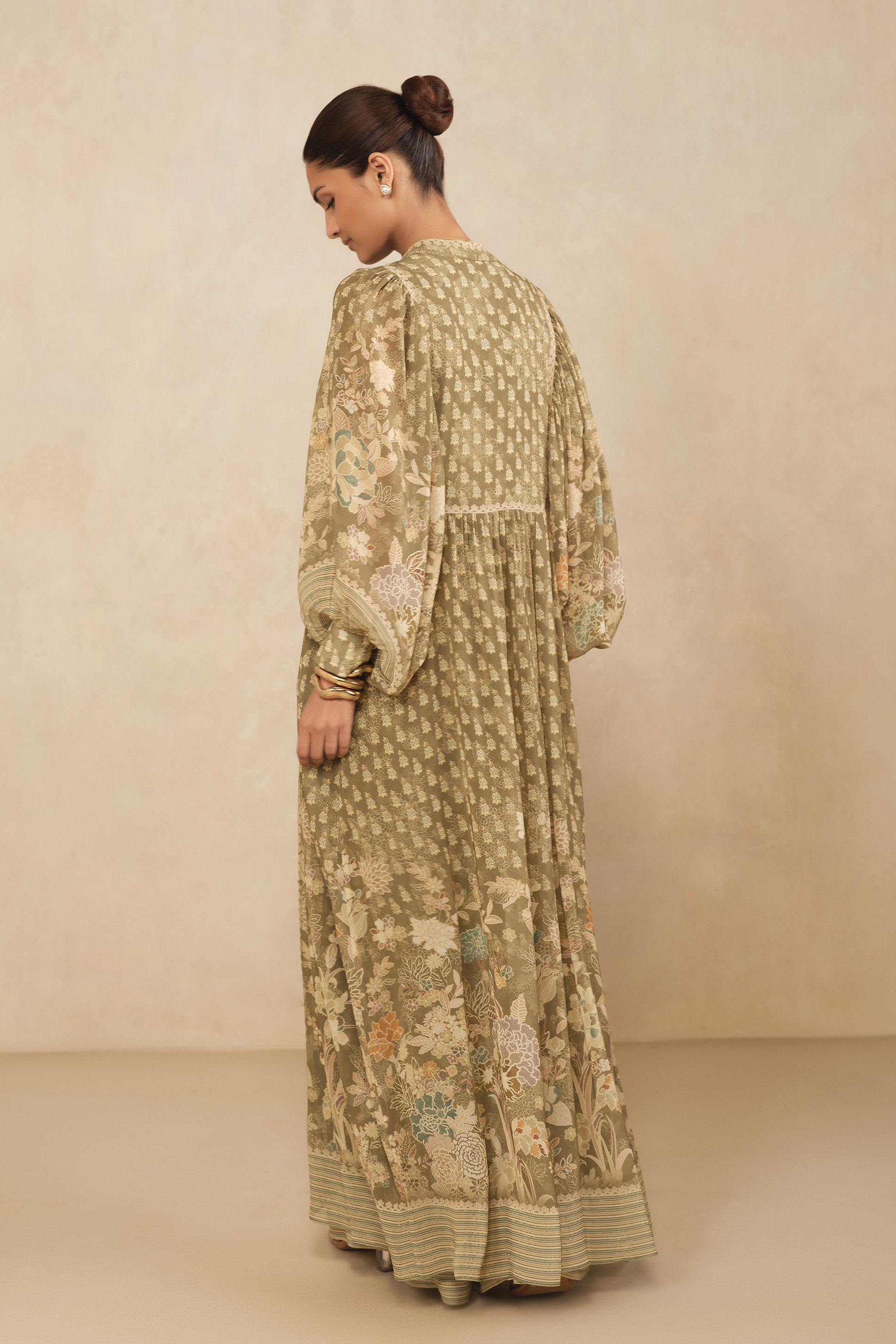 Anisa Jacket Set - Sage