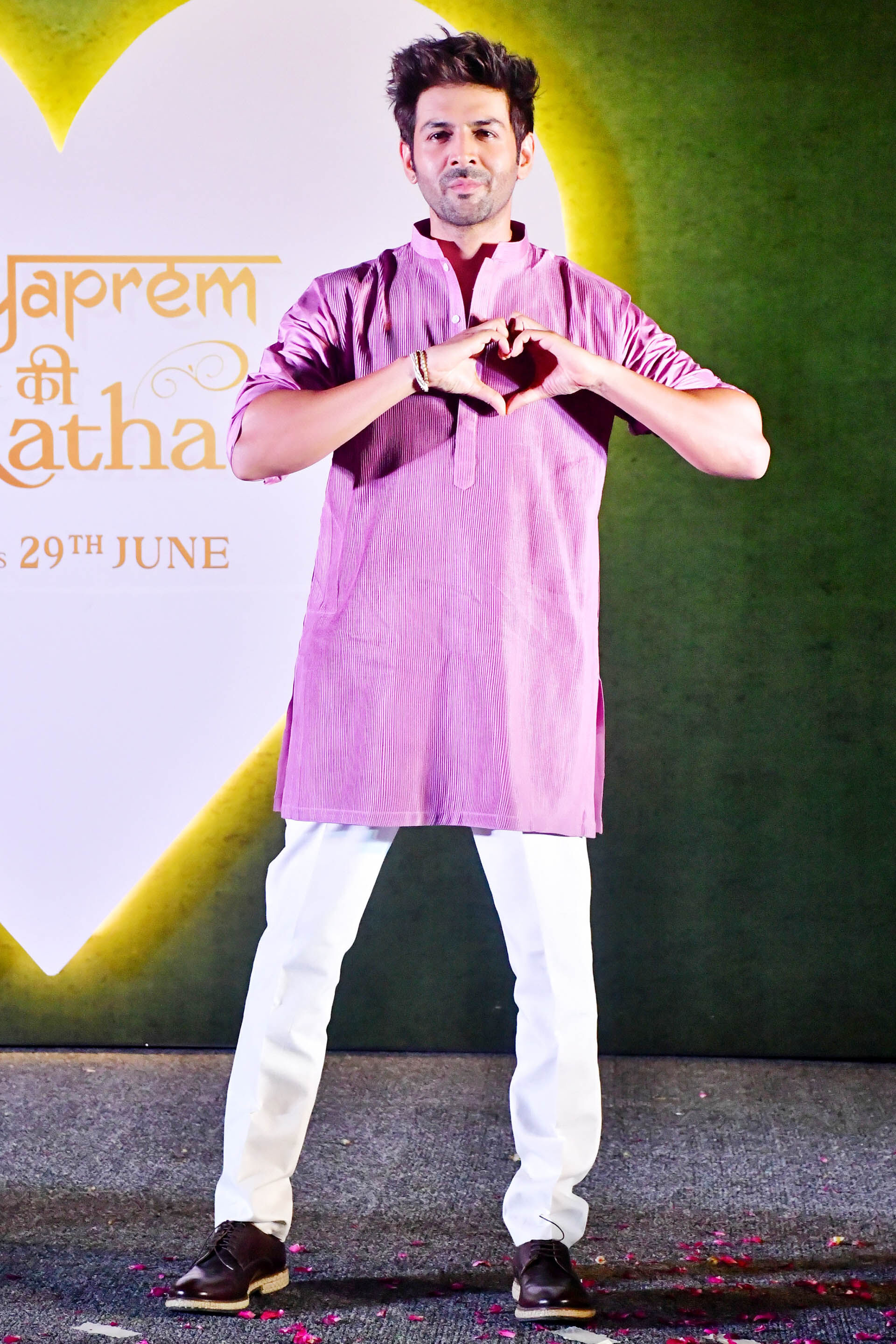 Daksh Silk Kurta - Lilac, , image 3