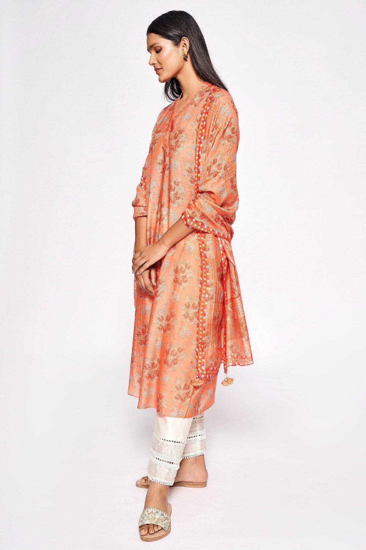 Miran Stole - Orange