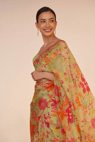 Amarata Saree Set - Sage, Sage, image 4