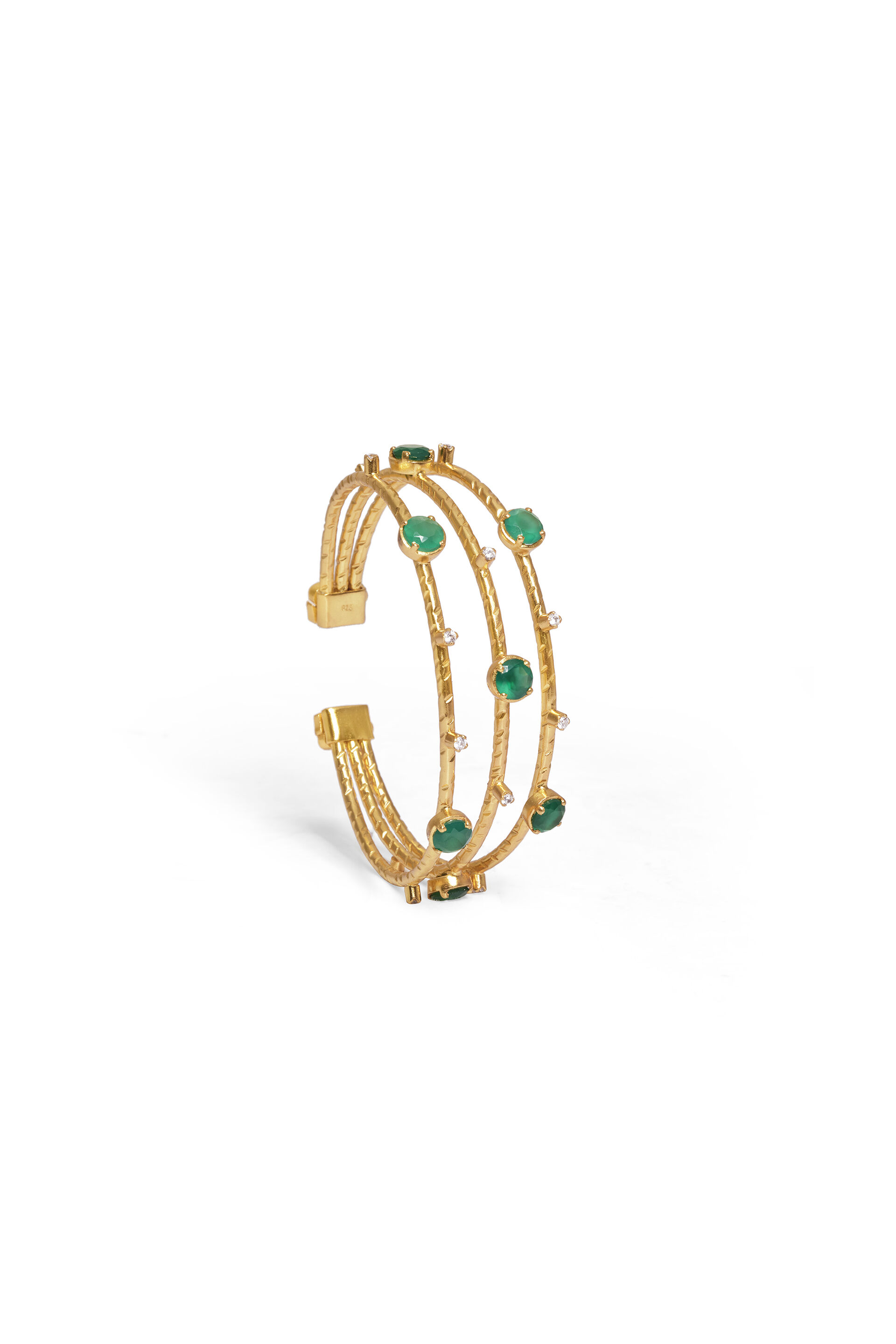 Shanahan Bangle - Green, , image 1