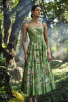 Buy Designer The Liveforest Embroidered Silk Dress - Green Online for Women from Anita Dongre S25PP100_MLTI Buy Designer The Liveforest Embroidered Silk Dress - Green Online for Women from Anita Dongre S25PP100_MLTI