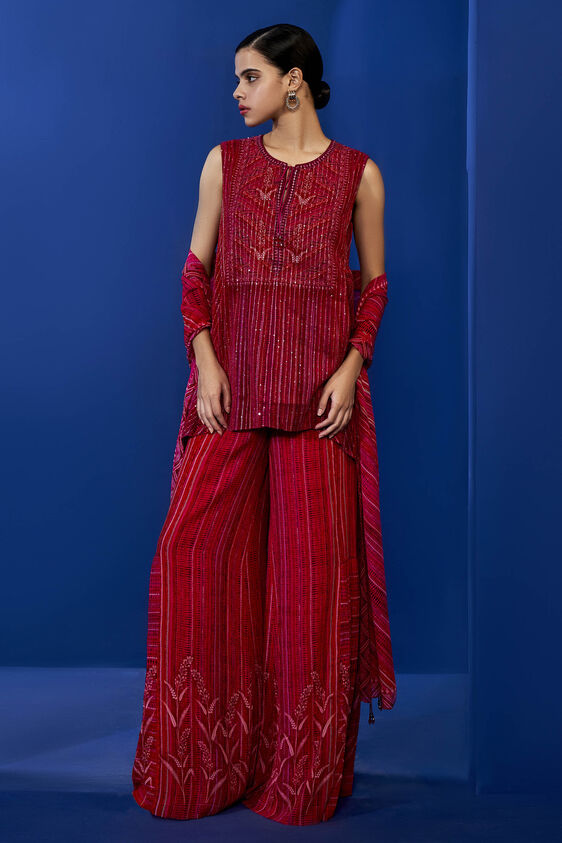 Evanthe Sharara Set, Pink, image 1