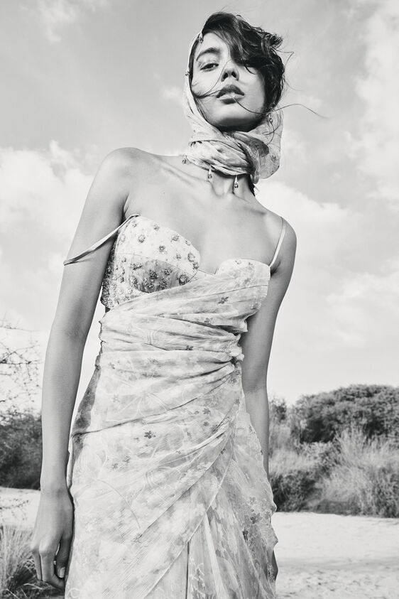 Aneeza Saree - Sage, Sage, image 7